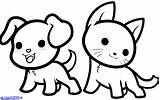 Animal Easy Drawing Animals Drawings Coloring Pages Sketches Cute Baby Children Kids Draw Simple Color Cartoon Getdrawings Croft Lara Icons sketch template