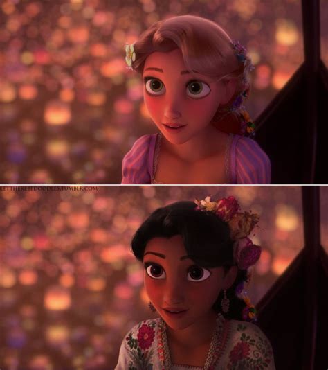 rapunzel what if disney princesses were more diverse