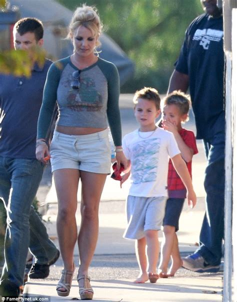 britney spears is the picture of a happy mother while in court her father reveals he was