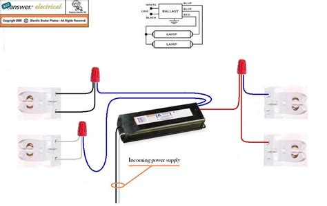 lighting ballast wiring diagram