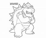 Bowser Coloring Pages Mario Printable Jr Drawing Colouring Super Dry Vs Line Popular Peach Coloringhome High Getdrawings Library Clipart Comments sketch template