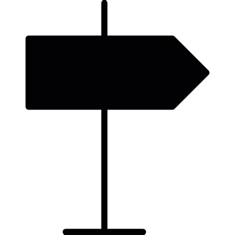sign pointing    icon