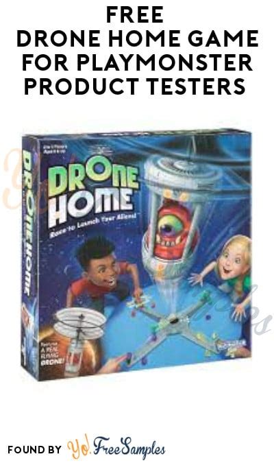 drone home game  playmonster product testers  apply