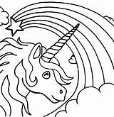 Unicorn Coloring Pages Kids Printable Colouring Color Print Sheets Printables Children Cute Pags Fall Google sketch template