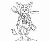 Ratchet Clank Coloring Pages Top Part2 sketch template