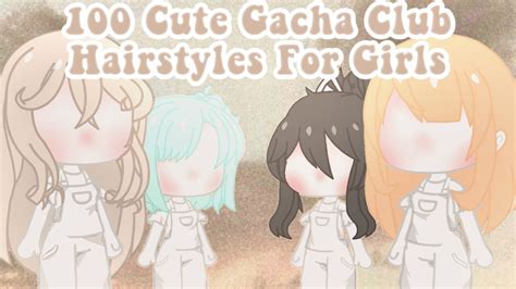 gacha club aesthetic hair get the party started and create your own