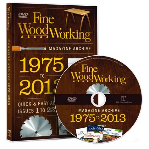 fine woodworking magazine archive   dvd rom