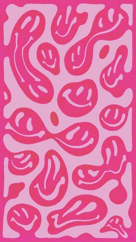 Trippy Pink Background In 2021 Preppy Wallpaper Phone Wallpaper