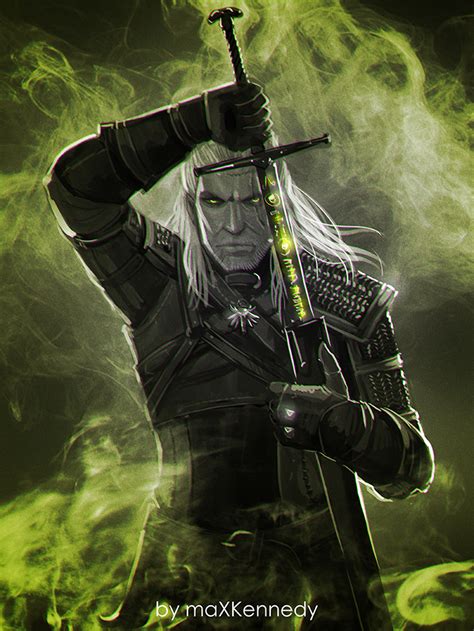 Witcher Geralt Of Rivia By Maxkennedy On Deviantart