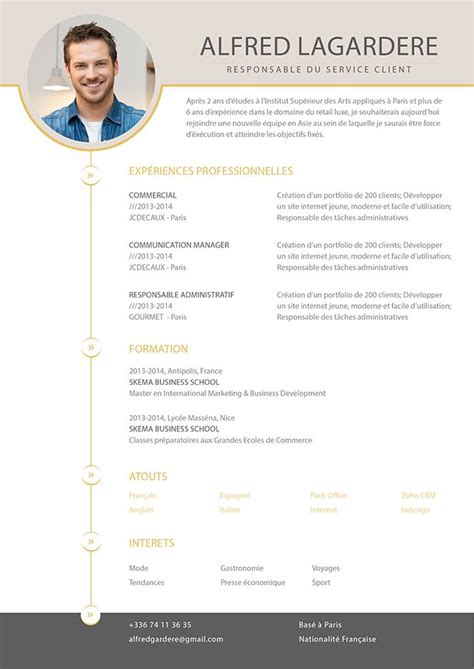 exemple de cv pour stage le meilleur exemple