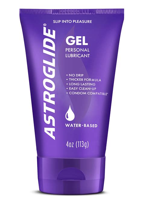 complimentary astroglide lube sample