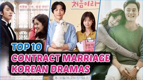Top 10 Contract Marriage Korean Dramas You Should Watch Youtube