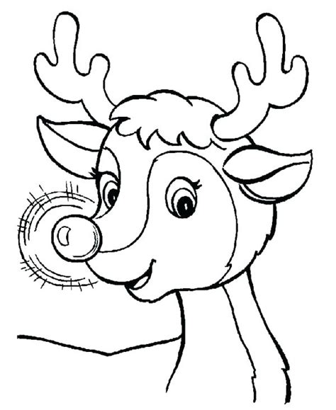 reindeer antlers coloring pages  getcoloringscom  printable