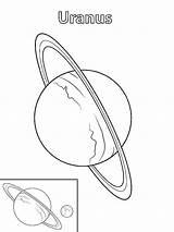 Uranus Planet Coloring Pages Choose Board sketch template