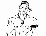 Cena John Coloring Pages sketch template