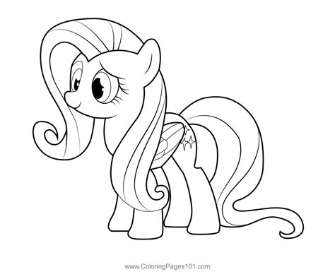 fluttershy   pony equestria girls coloring page  kids