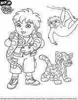 Diego Go Coloring Pages Printable Print Color Book Cartoons Kids Popular Them Coloringhome sketch template