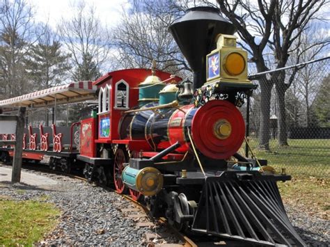 Opening Day For Train And Carousel At Van Saun Park