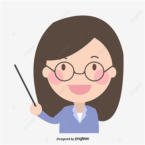 Teacher With Glasses Png Image Teacher With Lovely And Simple Glasses