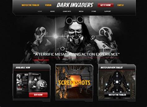 gaming website template wix