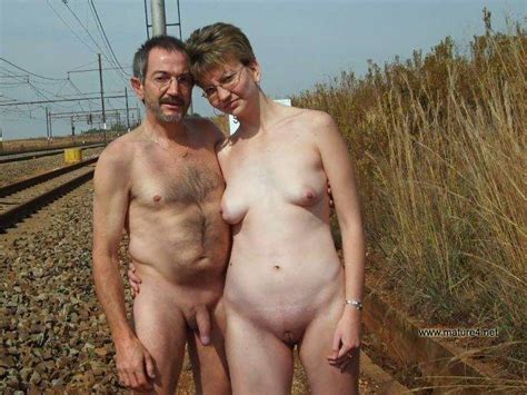 older naked married couple