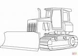 Coloring Bulldozer Pages Printable Construction Paper Supercoloring Categories sketch template