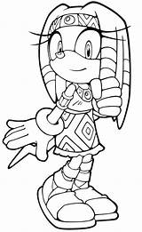 Sonic Coloring Pages Hedgehog Tikal Boom Printable Coloriage Sheets Kids Imprimer Colouring Fastseoguru Til Birthday Print Dessin Colorier Malesider Characters sketch template