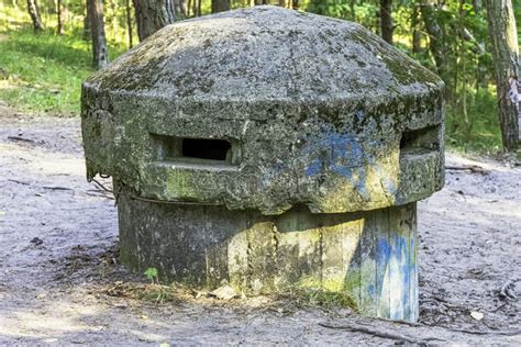 bunker  polen stockfoto bild von soldat bunker drehkopf