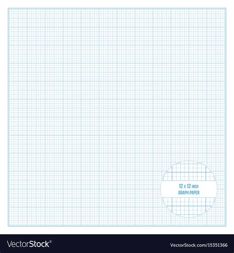 printable graph paper  size royalty  vector image