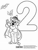 Sesame Street Coloring Pages Count Von Number Color Ernie Burt Gang Face Getcolorings Printable Popular Coloringhome Comments sketch template