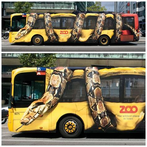 creative examples  bus advertising   passersby   bus advertising bus