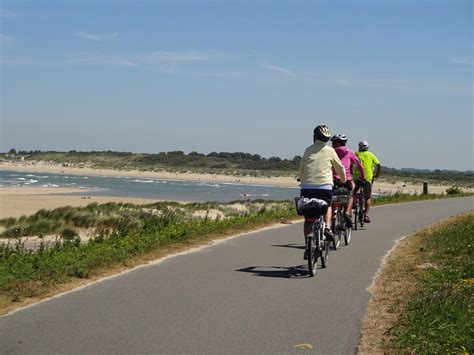 fietsroute sluis  km zee natuurgebieden en een bunkerdorp