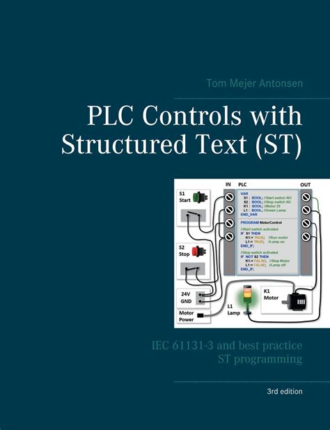 buy plc controls  structured text st  iec     practice st programming