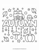 Autumn Fall Primarygames Coloring Pages Games Pdf Seasons Printable sketch template