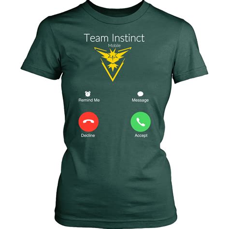 Team Instinct Is Calling T Shirt And Hoodies Pokemon Go