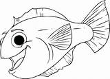 Coloring Walleye Pages Getcolorings sketch template