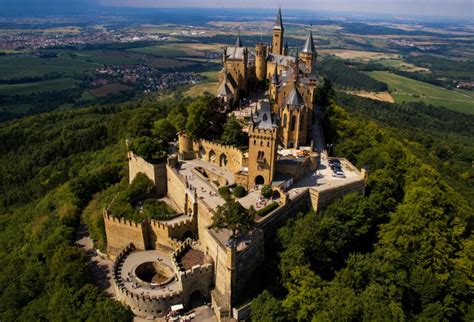 aerial views  fairy tale castles    world