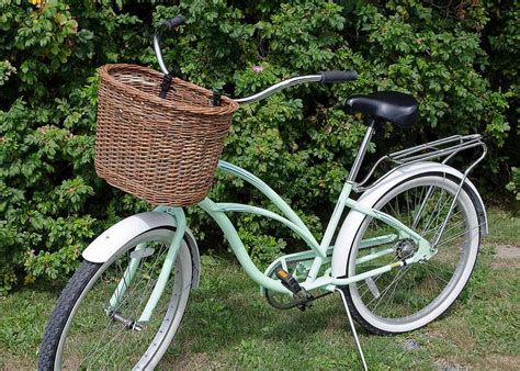 cruiser  willow bike basket wicker bicycle basket bike basket bicycle basket
