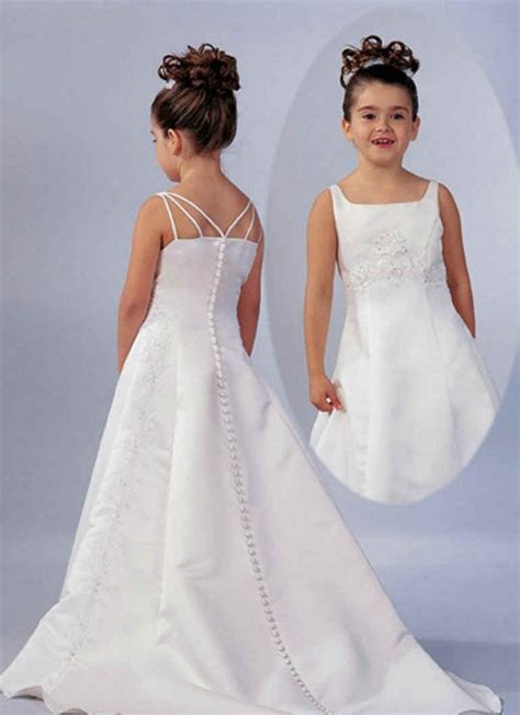 girls white wedding dresses  candia fashion