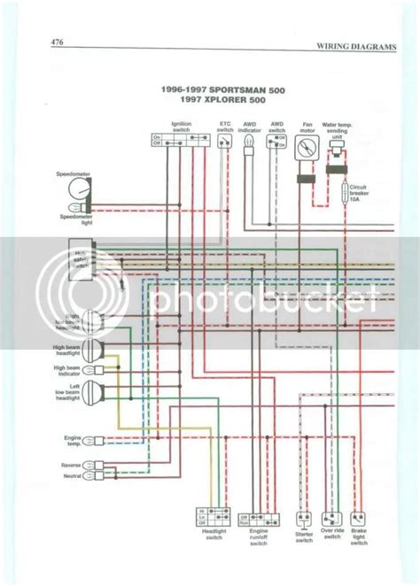 polaris xplorer  wiring diagram  picture