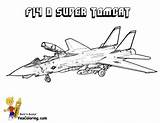 F14 Ausmalen Airplanes Yescoloring Helicopter sketch template