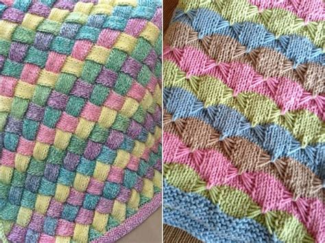 adorable knitted baby blankets  patterns