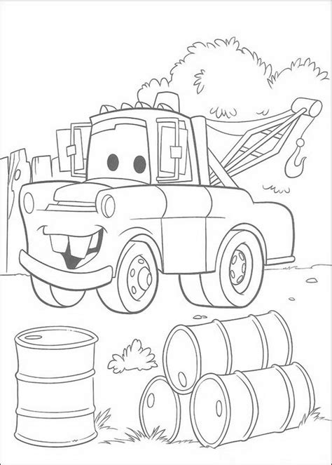 cars kleurplaten disneykleurplatencom
