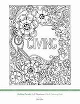Coloring Pages Book Adult Kids Grown Stress Colouring Ups Anti Quote Books Diy Christmas Giving sketch template