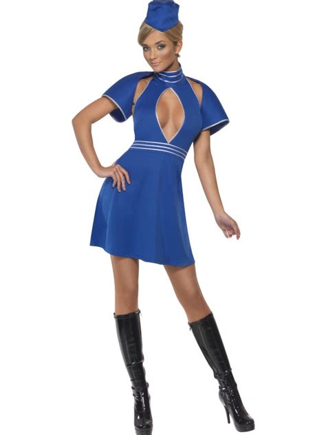 adult ladies sexy air hostess costume plymouth fancy