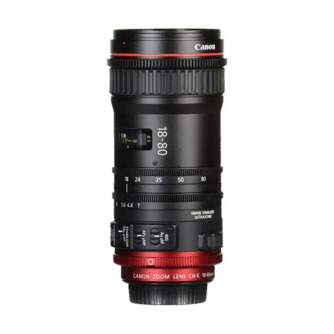 Canon Cn E 18 80mm T4 4 L Is Kas S Compact Servo Cine Lens Orms