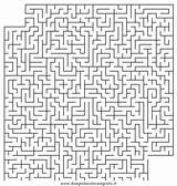 Doolhof Labirinti Moeilijk Puzzels Labirinto Labyrinth Puzzel Kleurplaten Puzzles Labyrinths Schwierig Mazes Drukken Dieren Knutsel sketch template
