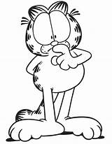 Garfield Ausmalbilder Mewarnai Clipart Confusion Coloringtop Cecom Exercicio Davis Library Scared Malvorlagen Besserung sketch template