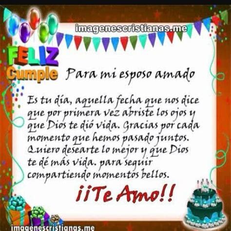 feliz cumpleanos esposo amor feliz cumpleanos esposo