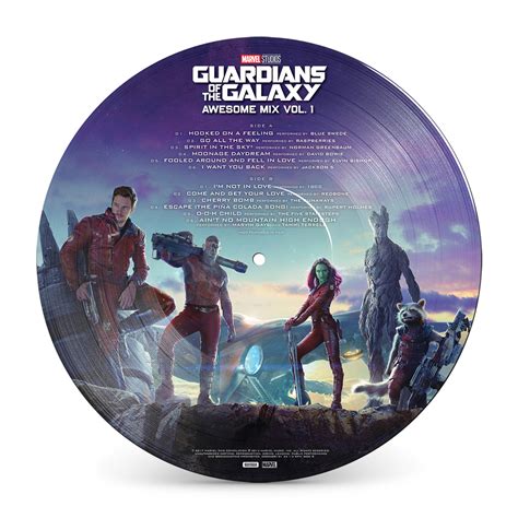 guardians   galaxy vol  picture vinyl shop  disney